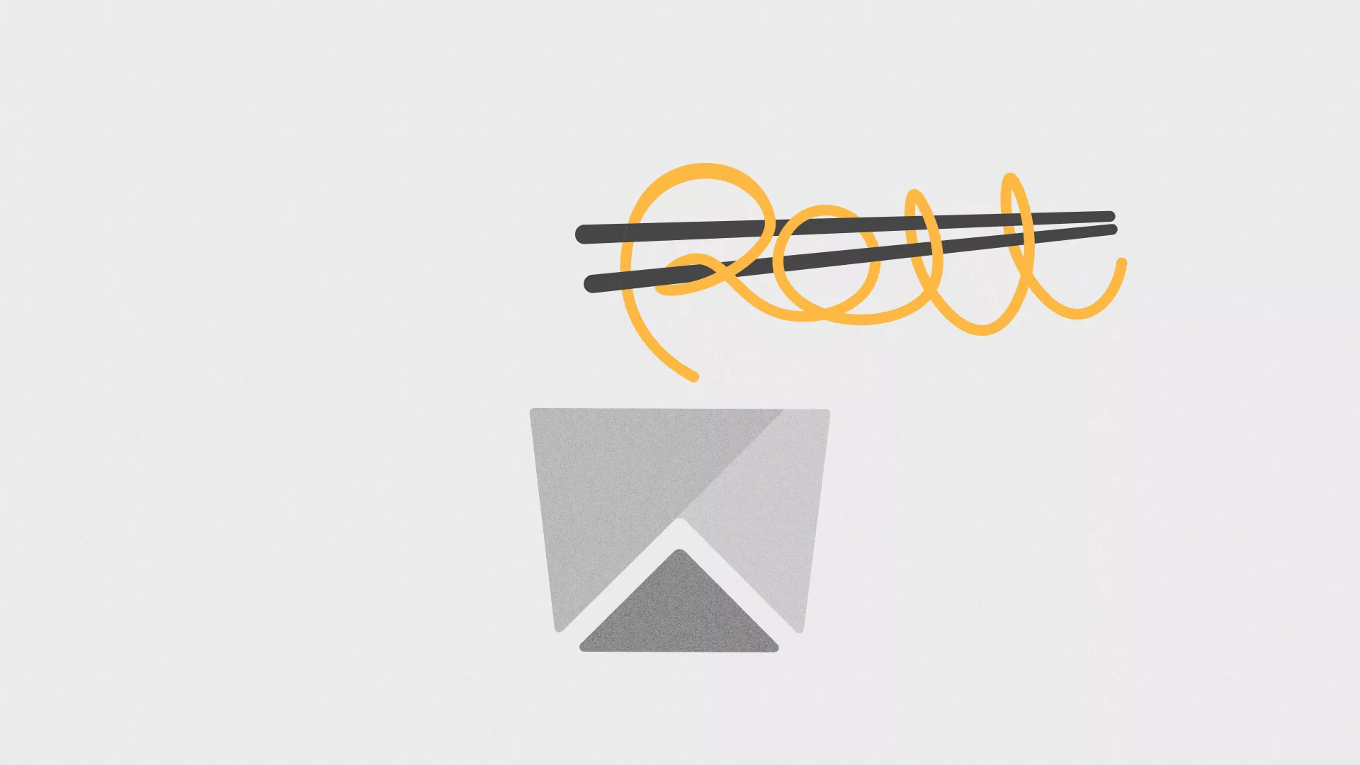 Оформление меню суши-бара «Roll Wok Club» в Дудинке